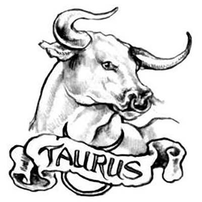 Taurus designs Fake Temporary Water Transfer Tattoo Stickers NO.10186